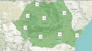 Vreme neobișnuită pentru următoarea perioadă! Cât de mult vor urca gradele în termometre și când va pune iarna stăpânire pe România