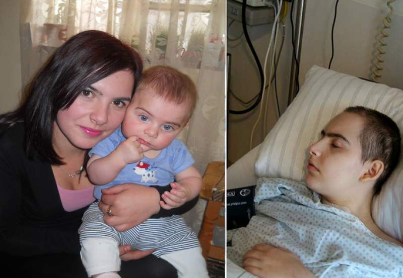 Ioana era mama unui băiețel