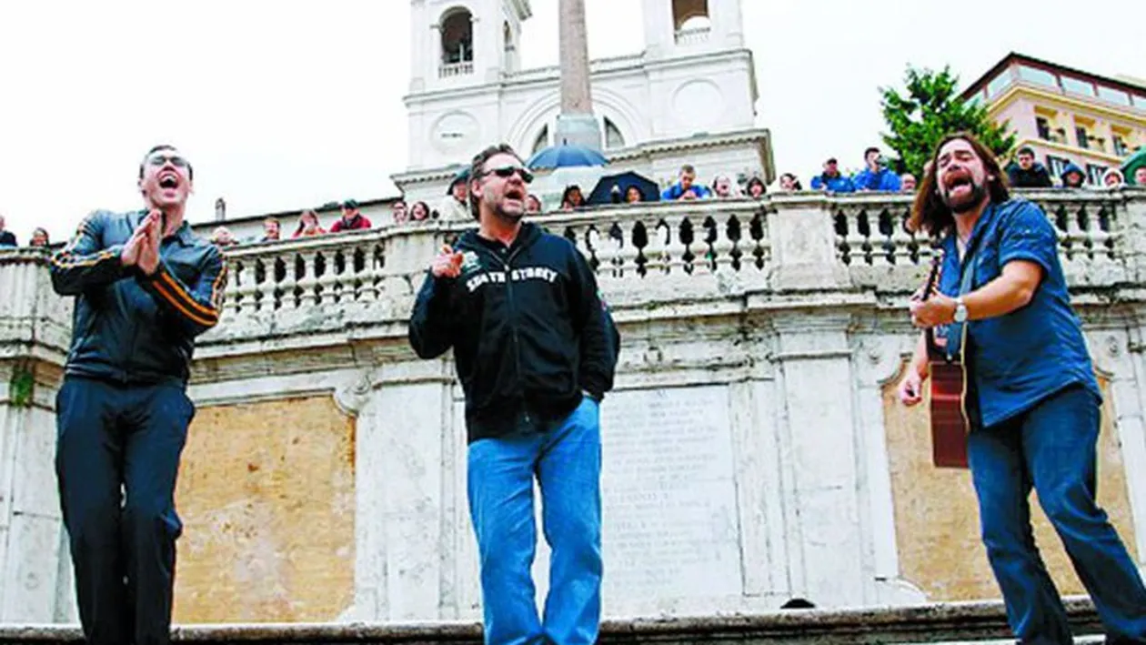 Russell Crowe, cantaret ambulant