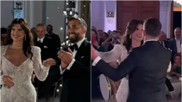 Marele absent de la nunta Monicăi Bîrlădeanu cu Valeriu Gheorghiță! Nu se așteptau niciodată ca el să lipsească