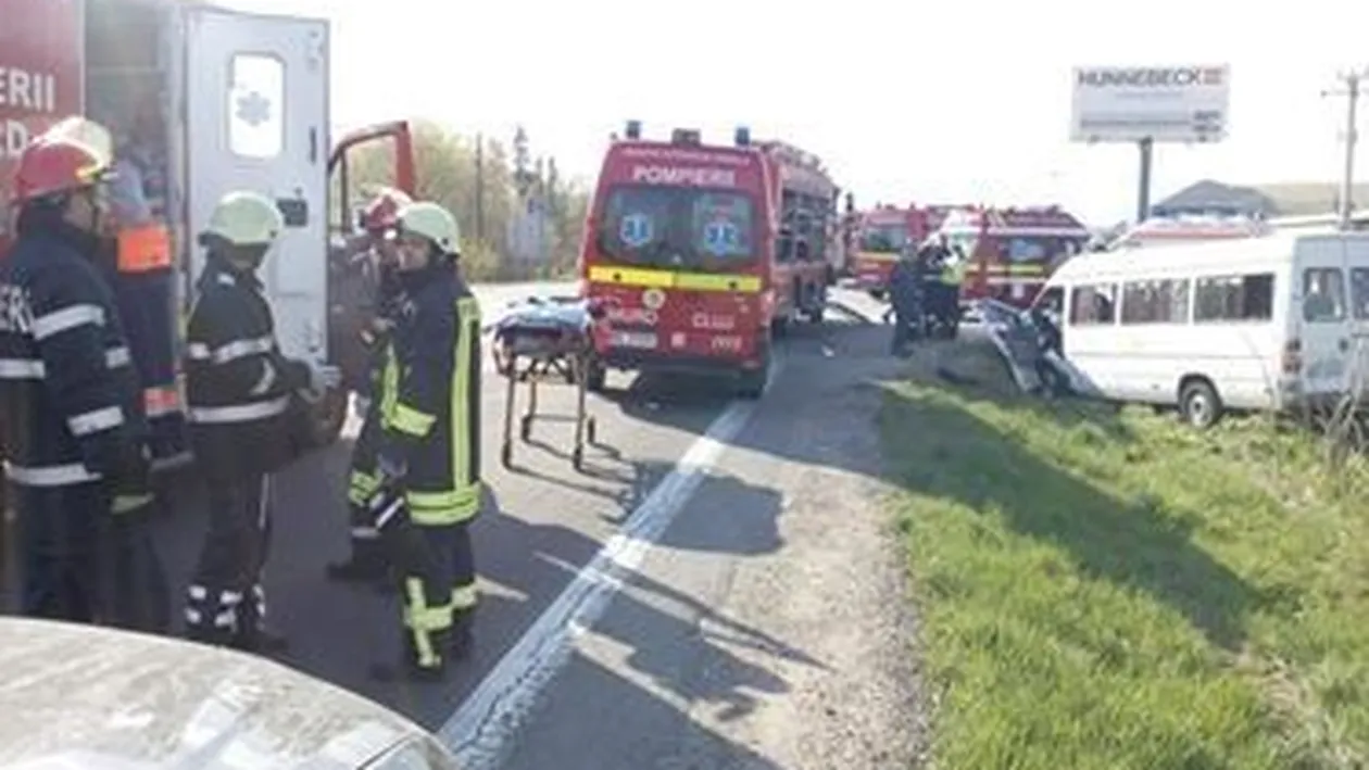 Accident teribil pe DN1! Sunt nu mai puțin de 11 victime