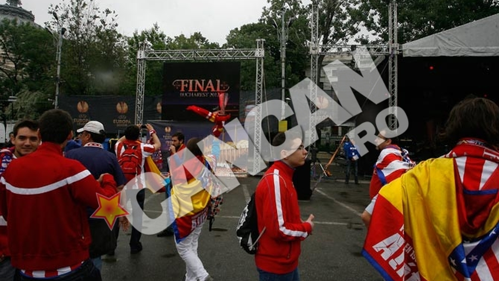 Doi fani ai lui Bilbao au fost dusi la Sectia 8 dupa ce au avut o altercatie inainte de meci