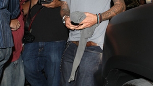 VIDEO David Beckham s-a intalnit cu soldatii romani din Afganistan