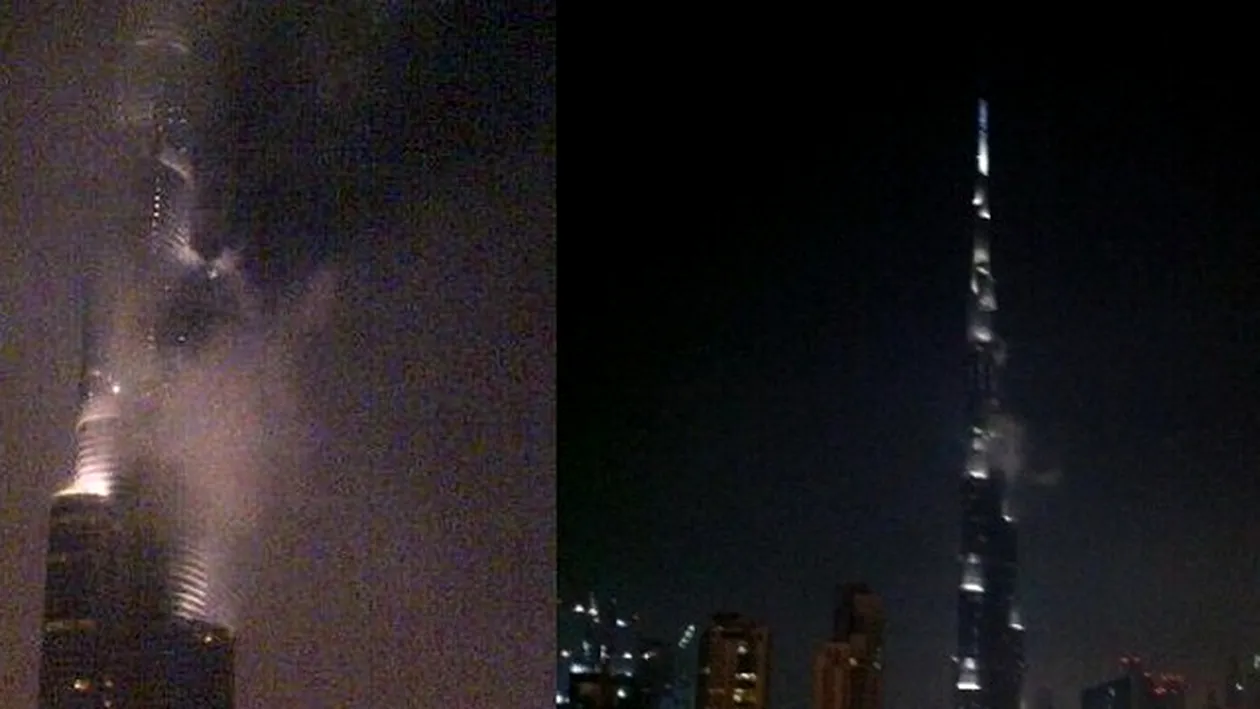 PANICA generala! Are Burj Khalifa Ce s-a intamplat duminica seara cu cea mai inalta cladire din lume