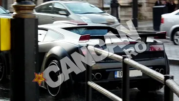 Crestin e apostol MONDIAL! Si-a plimbat Lamborghini-ul din Romania pana la Londra! Uite aici imagini cu el surprinse de britanici!