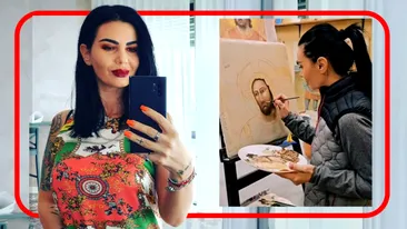 De la makeup-artist, la pictorița vedetelor. Ana Maria Hardon, fenomen internațional |EXCLUSIV