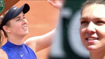 Simona Halep - Elina Svitolina, din semifinalele de la Wimbledon, se joacă joi de la 15:00