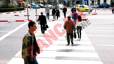 A accidentat un barbat pe trecerea de pietoni