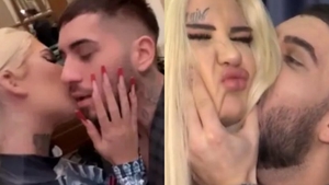Împăcare la nici 24 de ore. Cum au fost surprinși Fulgy și Bia Khalifa, după ce fiul Clejanilor s-a sărutat cu o altă tânără, în public