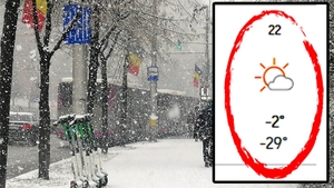 Orașul din România în care sunt anunțate temperaturi de -29 de grade, în weekend, potrivit meteorologilor Accuweather