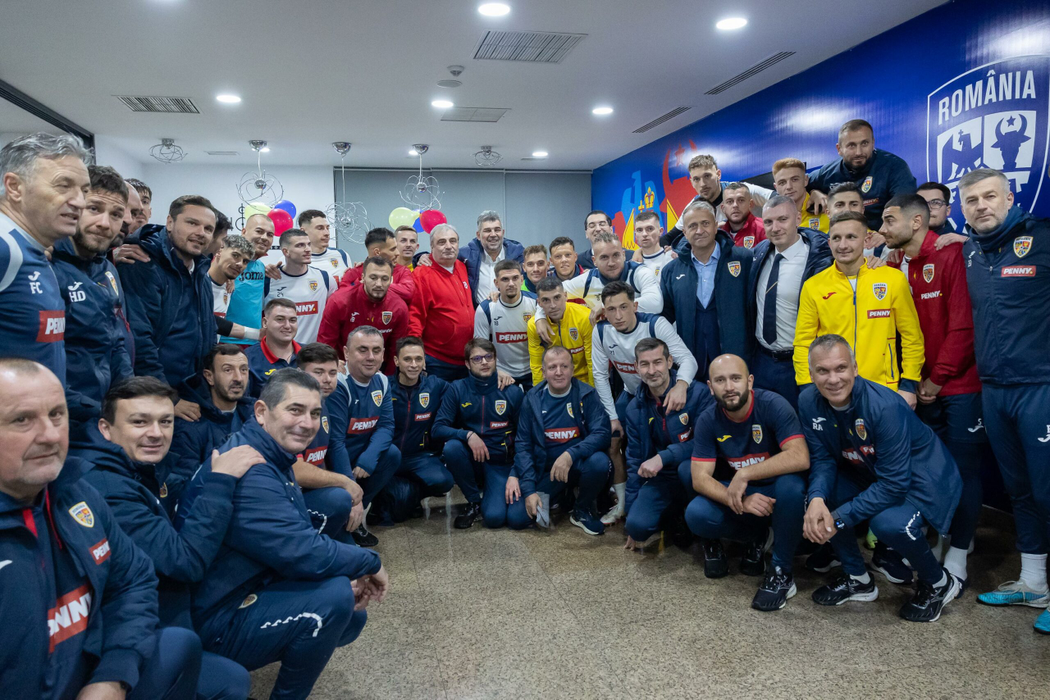 Tricolorii au primit vizita lui Marcel Ciolacu înainte de meciul cu Elveția