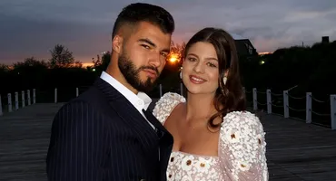 Denisa Coțolan, ședință foto cu burtica de gravidă! Iancu Sterp a râs copios: „Uitați aici, ce pepene mare avem”