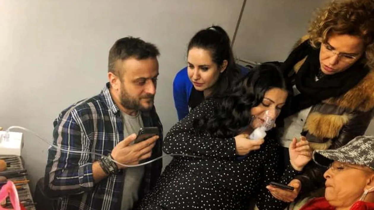 Gravidă în 7 luni, Gabriela Cristea are grave probleme de sănătate. I s-a făcut rău și i s-a pus masca de oxigen