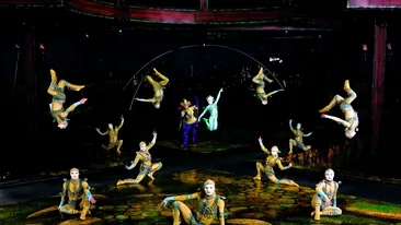 Recuzita impresionanta pentru Cirque du Soleil! Uite cum e pregatit show-ul!