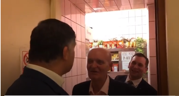 Paul Stănescu a intervenit pentru a clama spiritele /Foto: Captură video 