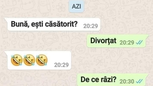 Bancul de vineri | "Bună, eşti căsătorit?"