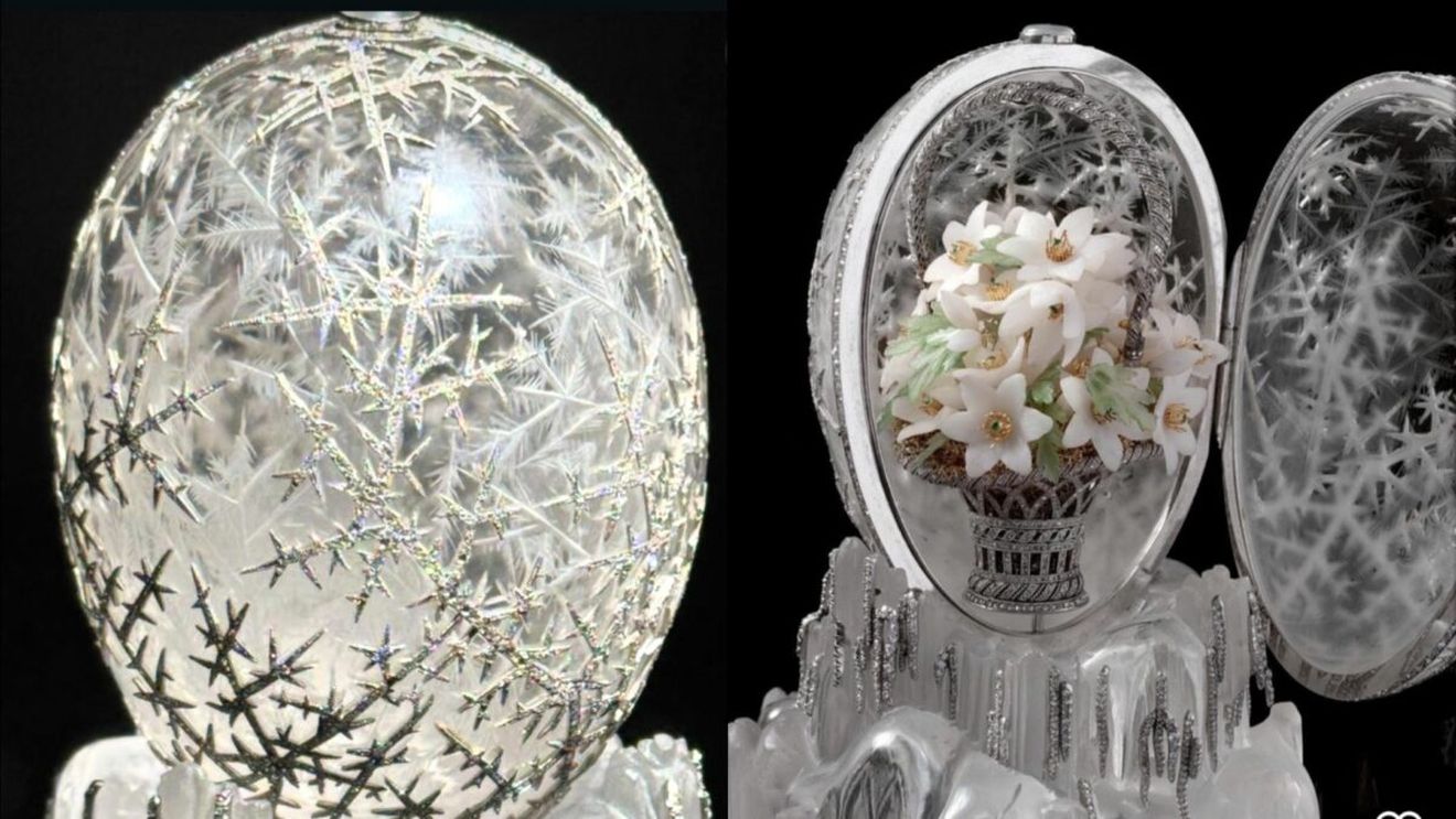 Șoc la licitație! Suma fabuloasă care s-a plătit pentru un ou Fabergé cu 4.5000 de diamante