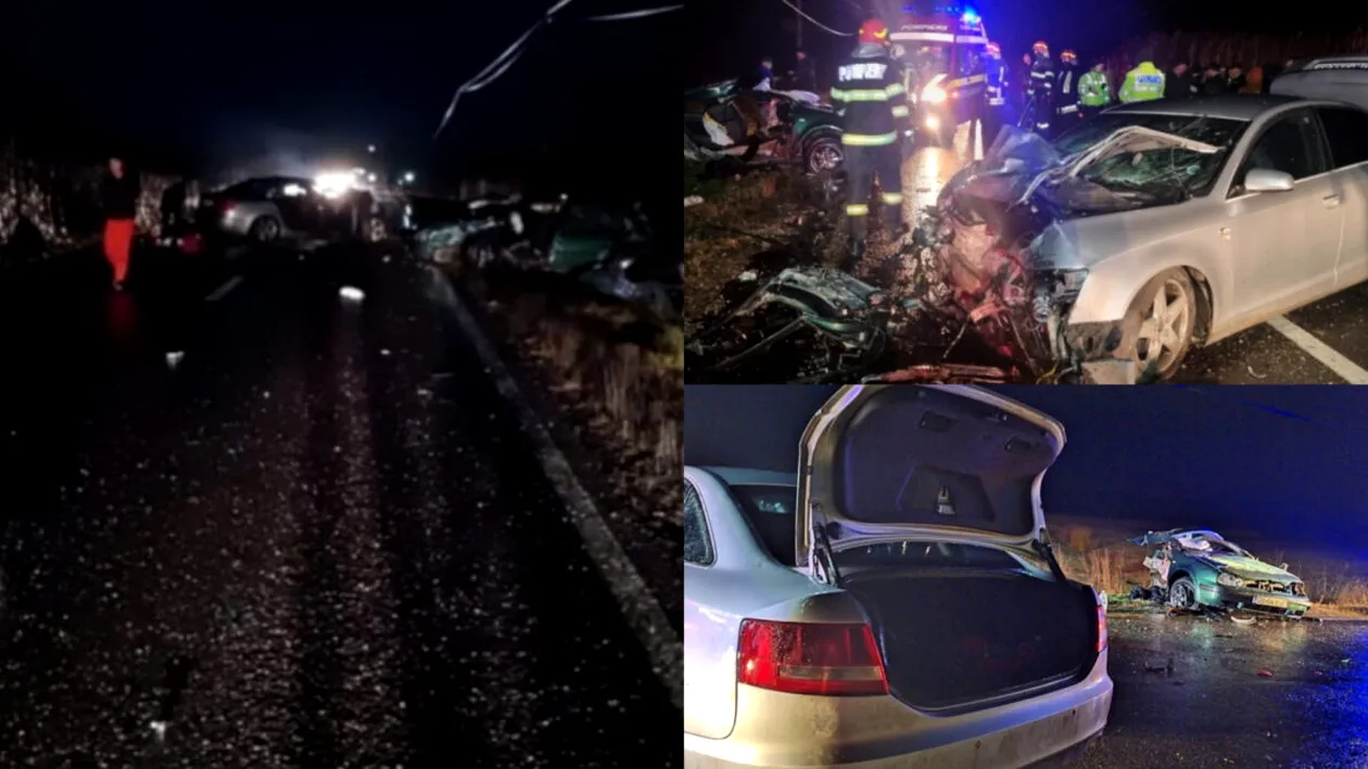 Zi neagră pe șoselele din România! Accidentul rutier de la Brașov s-a soldat cu 7 victime. Drumul este blocat