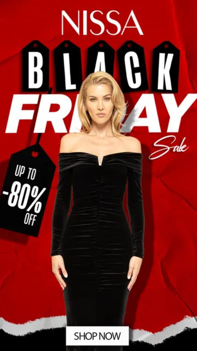 NISSA Black Friday aduce cele mai mari reduceri din an! 10 motive pentru care achiziționarea hainelor în Black Friday este cea mai bună alegere!