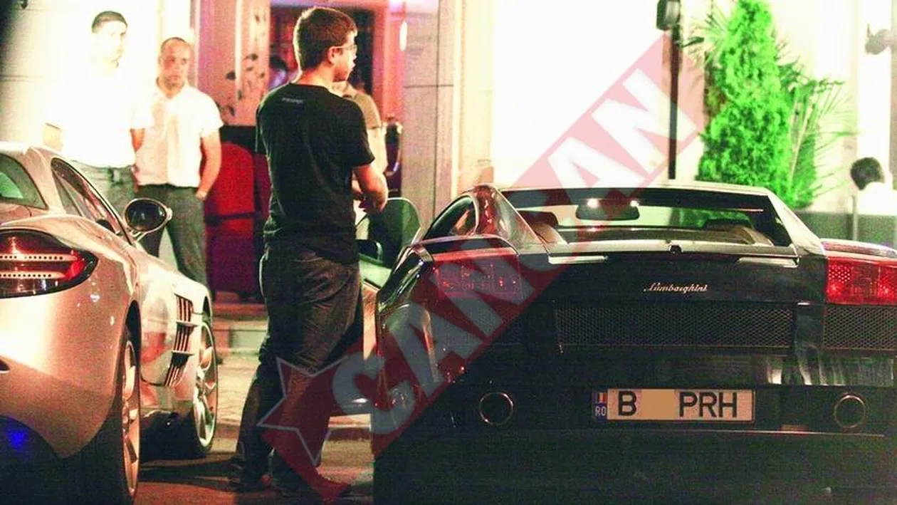 Honorius Prigoana si-a scos Lamborghini la cafenea