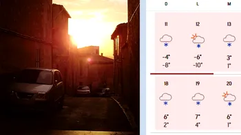 Iarnă crâncenă în cel mai călduros oraș din România. Ninge 11 zile neîncetat, potrivit meteorologilor Accuweather