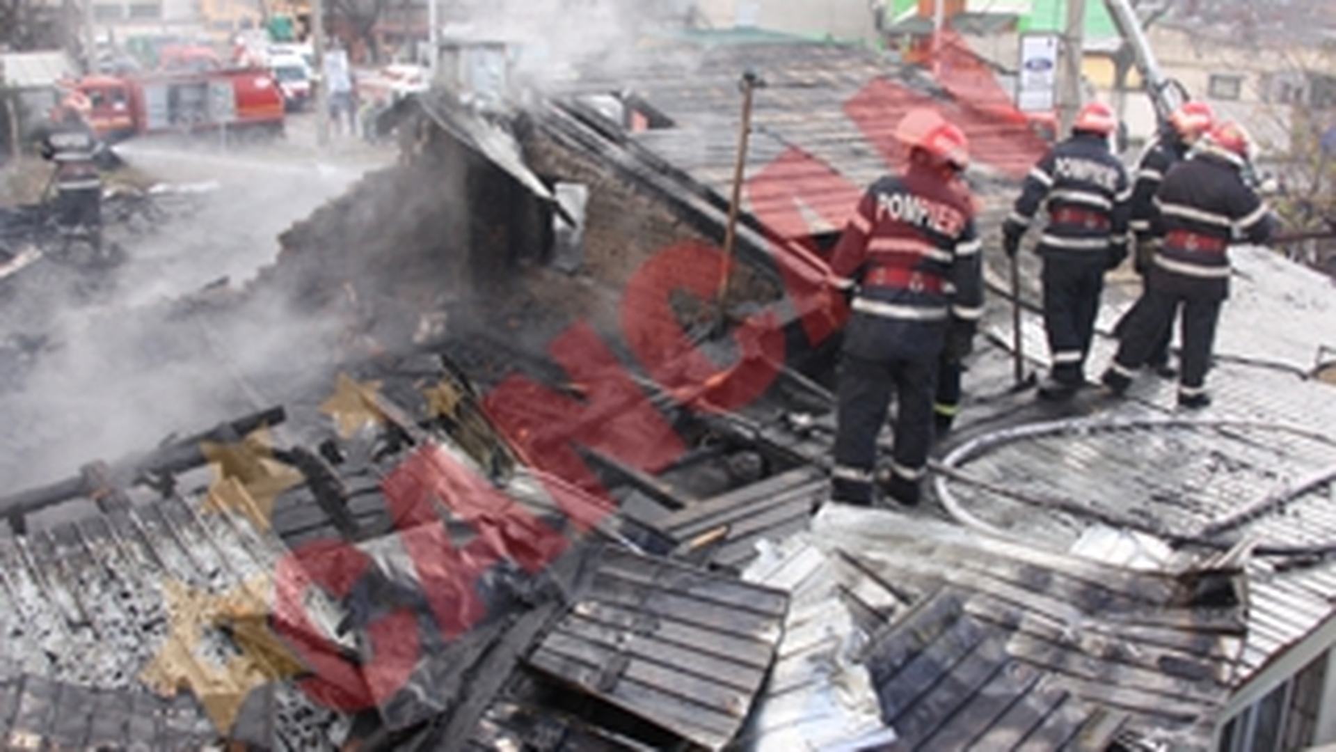 Incendiu in zona Chitila din Capitala