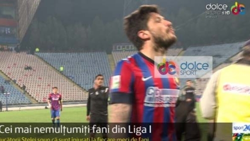 Gest golanesc al lui Dodel "Scuipinel"! Capitanul Stelei i-a flegmat pe suporterii din tribune. Vezi ce a facut in trecut