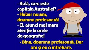 BANC | "Bulă, care este capitala Australiei?"