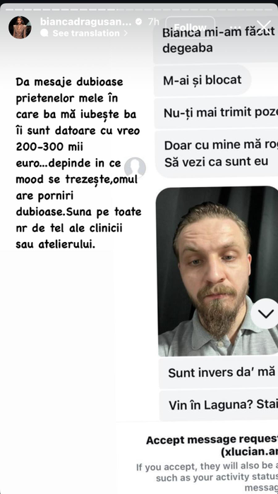 Bianca Drăgușanu, hărțuită de un bărbat care a făcut o obsesie pentru ea! A fost implicată Poliția: ”Nimeni nu ia măsuri!”