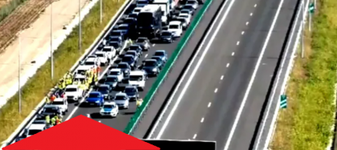 Cum s-a circulat în prima zi pe noua secțiune din A7 de pe AUTOSTRADA MOLDOVEI? VIDEO