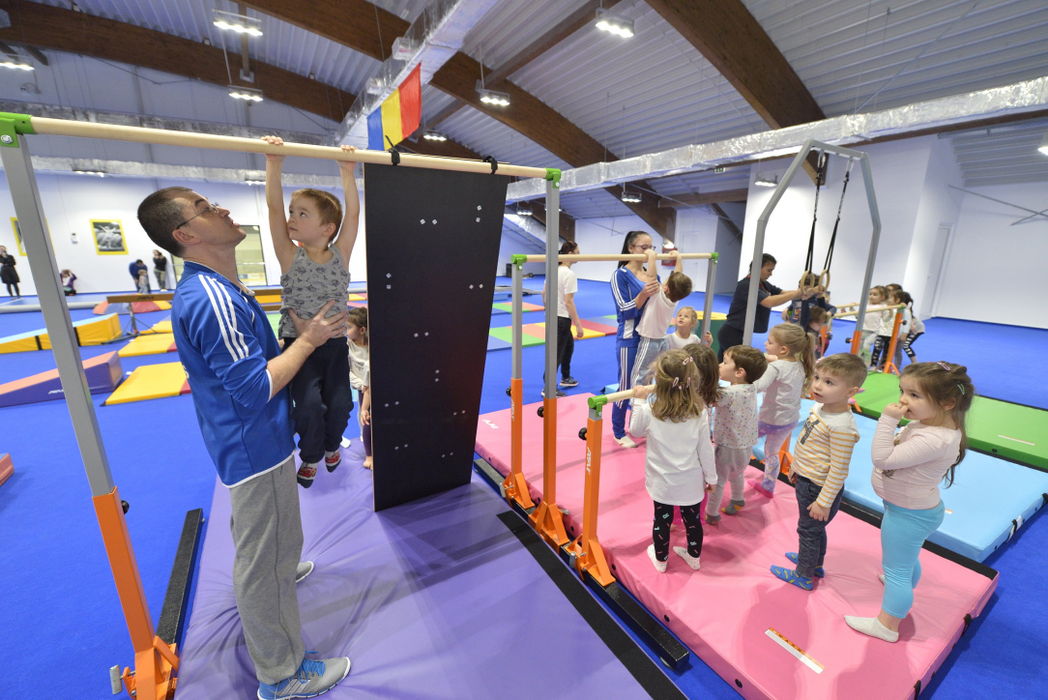 Nadia Comăneci a dat startul înscrierilor la școala ei de gimnastică din Otopeni