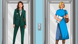 Test de logică | Aceste două femei intră în companie. Dar una nu lucreză acolo. Care?