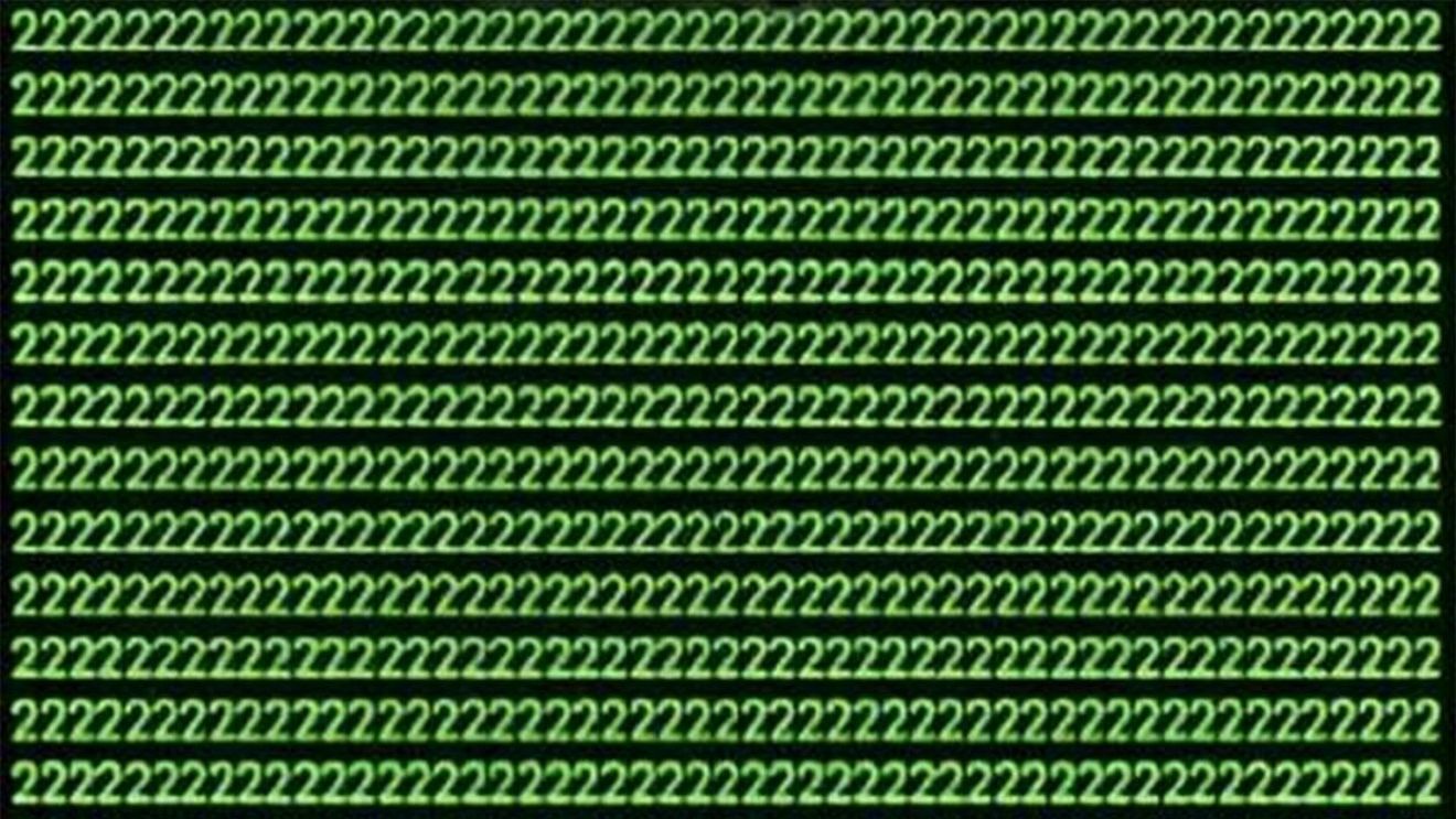 Test IQ numai pentru genii | Identificați cifra 5 din această imagine, în maximum 7 secunde