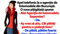 BANC | Apel telefonic la o agenţie de fotomodele din București: Cât plătiți pentru o ședință foto?