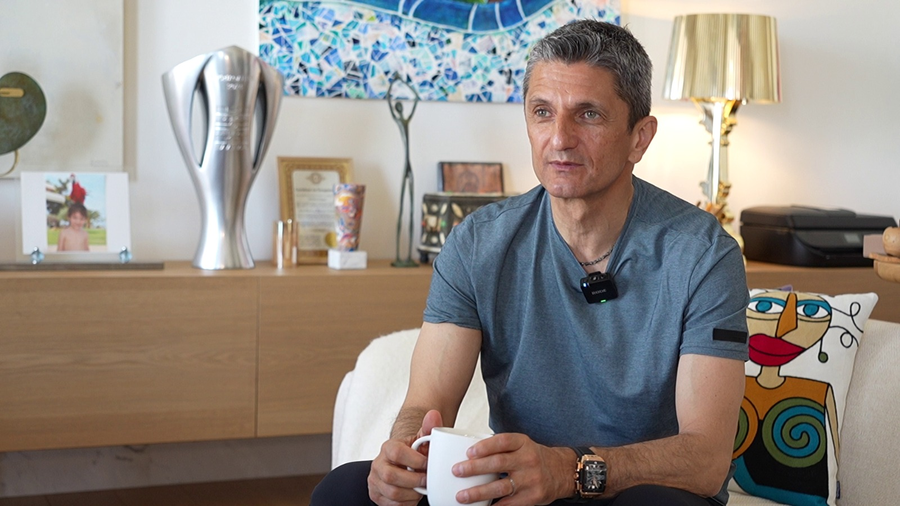 Răzvan Lucescu, interviu emoționant din Grecia, despre regretatul său tată