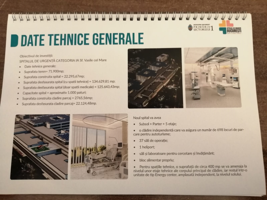 Dan Tudorache, declarații despre construcția Spitalului “Sfântul Vasile cel Mare”: “Avem 55 de milioane de euro economisiți”. Când va fi inaugurat