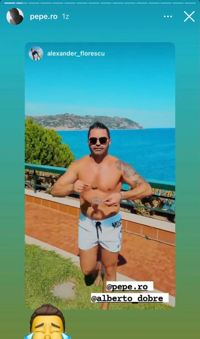 Ce a găsit Pepe în camera de hotel din Italia, unde s-a cazat cu iubita lui. Yasmine a izbucnit în râs când l-a văzut pe artist