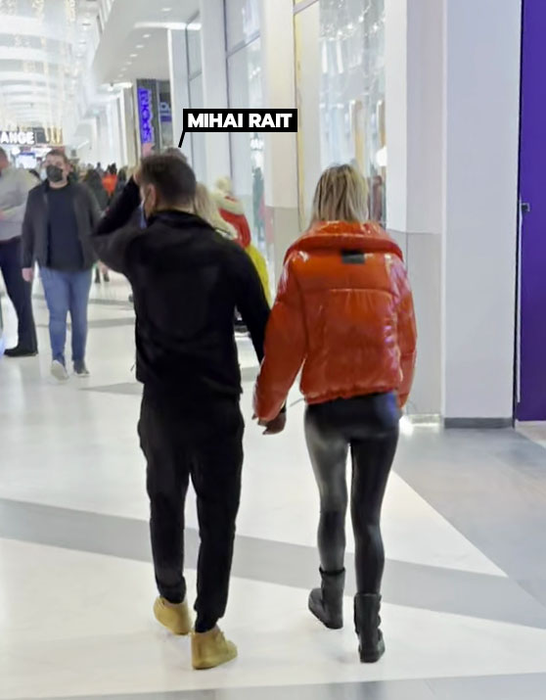 "Dorel" din "Las Fierbinți", de mâna cu soția, prin mall (Foto: CANCAN.RO)