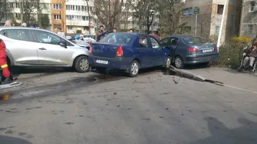Accident foarte grav astazi in Capitala! Mai multe persoane ranite, dintre care doua in stare extrem de grava!