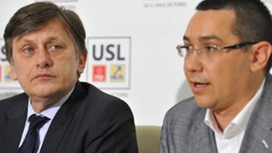 Crin Antonescu a preluat oficial functia de presedinte interimar al Romaniei. Premierul Ponta l-a vizitat la Cotroceni
