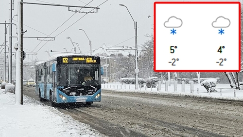 Vin ninsorile în București. În care alte orașe va ninge, potrivit meteorologilor Accuweather