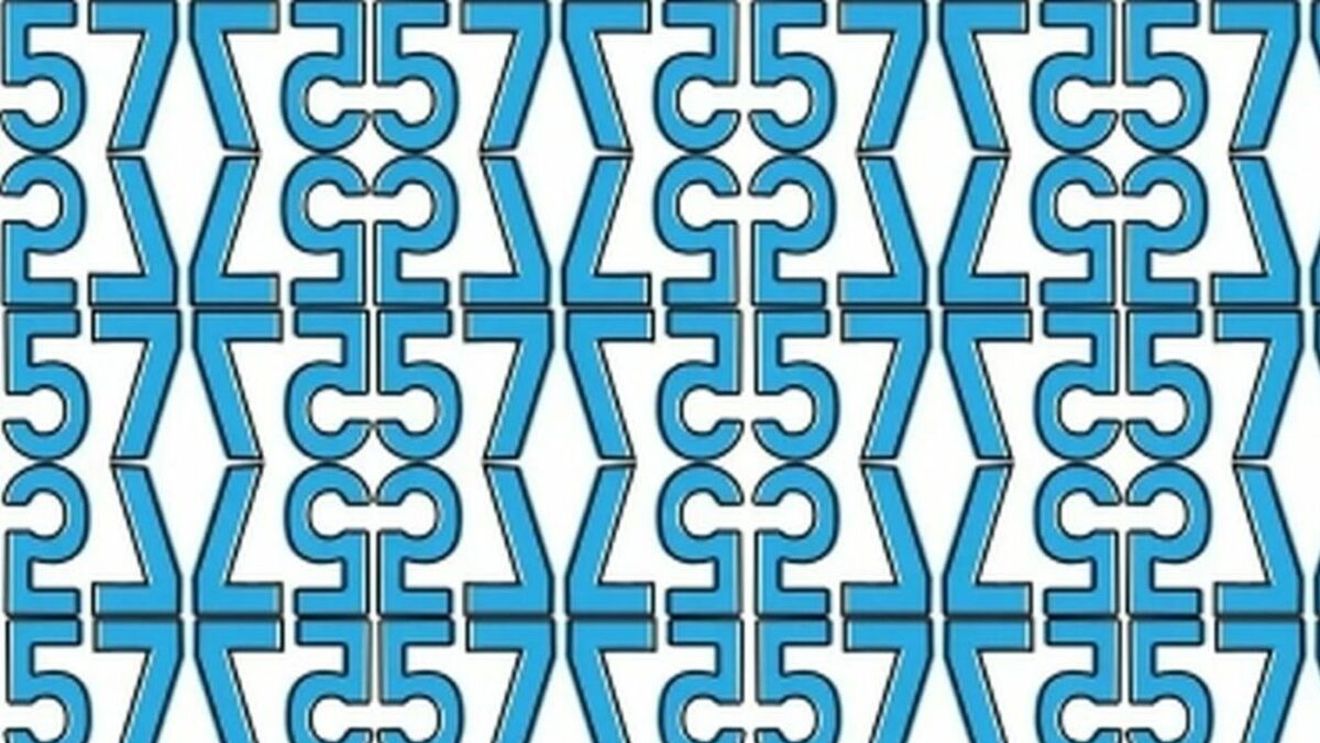 Iluzie optică virală | Numai geniile cu IQ peste 110 găsesc unde se ascunde numărul 52, în 25 de secunde!