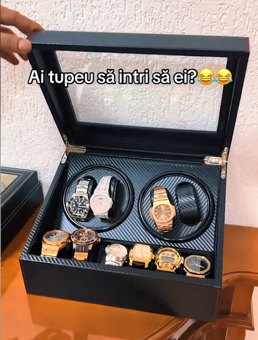 Colecția impresionantă de ceasuri a lui Sile Cămătaru, expusă pe internet: „Ai tupeu să intri să iei?”