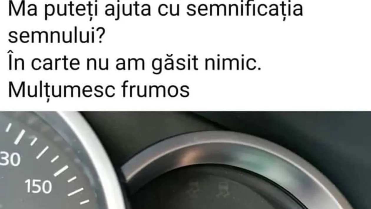 BANC | Mă puteți ajuta cu semnificația semnului? În carte nu am găsit nimic!