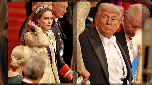 Trump a stârnit rumoare la Palat! A depășit limita în fața lui Kate Middleton. Replică tăioasă pentru Regele Charles