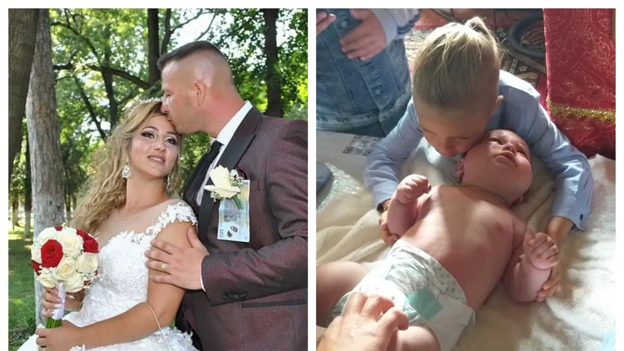 Un strop de bucurie în familia Cristinei, tânăra din Corabia care a murit după ce a născut. Bebelușul a fost creștinat astăzi