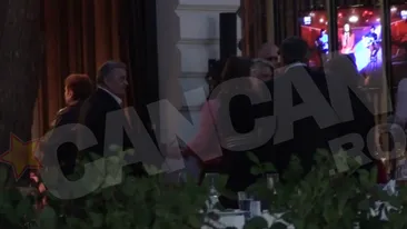 Vicepremierul Gabriel Oprea, petrecere in Herastrau cu SPP-istii printre mese! Uite cine a venit sa-i spuna “La multi ani”!