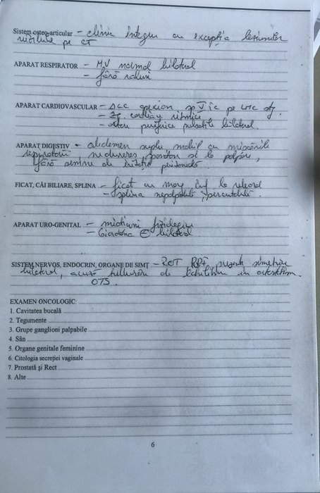 Actele medicale ale lui Cristian Boureanu