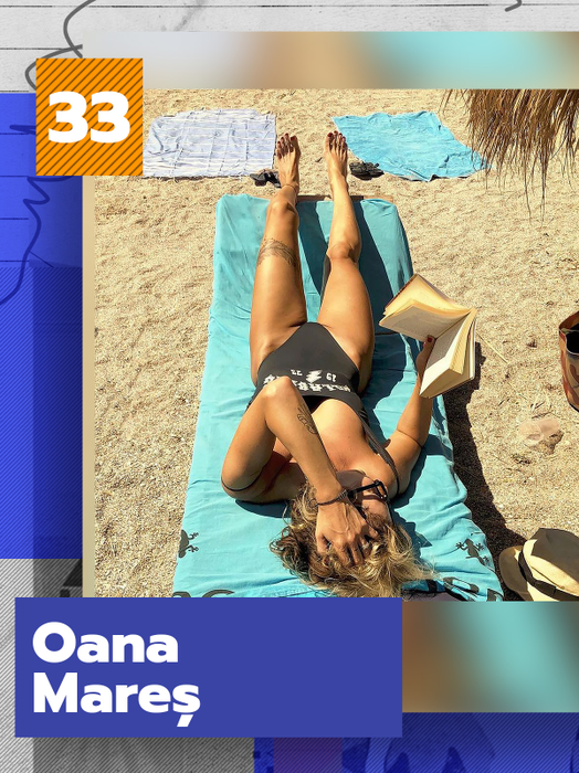 Top 40 vedete citind la plajă, în pozițiile cele mai provocatoare: Ce locuri ocupă Corina Caragea, Marina Dina sau Cristina Rus