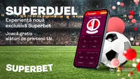 (P) Descoperă SuperDuel! Bucură-te cu prietenii tăi de noua experiență exclusivă Superbet!